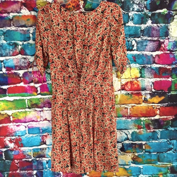 - Free People Lace Up Floral Corset Mini Dress Size Medium - Picture 2 of 15